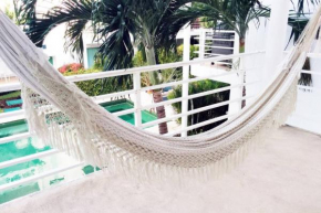 Poolside tranquil apartment in Playa del Carmen